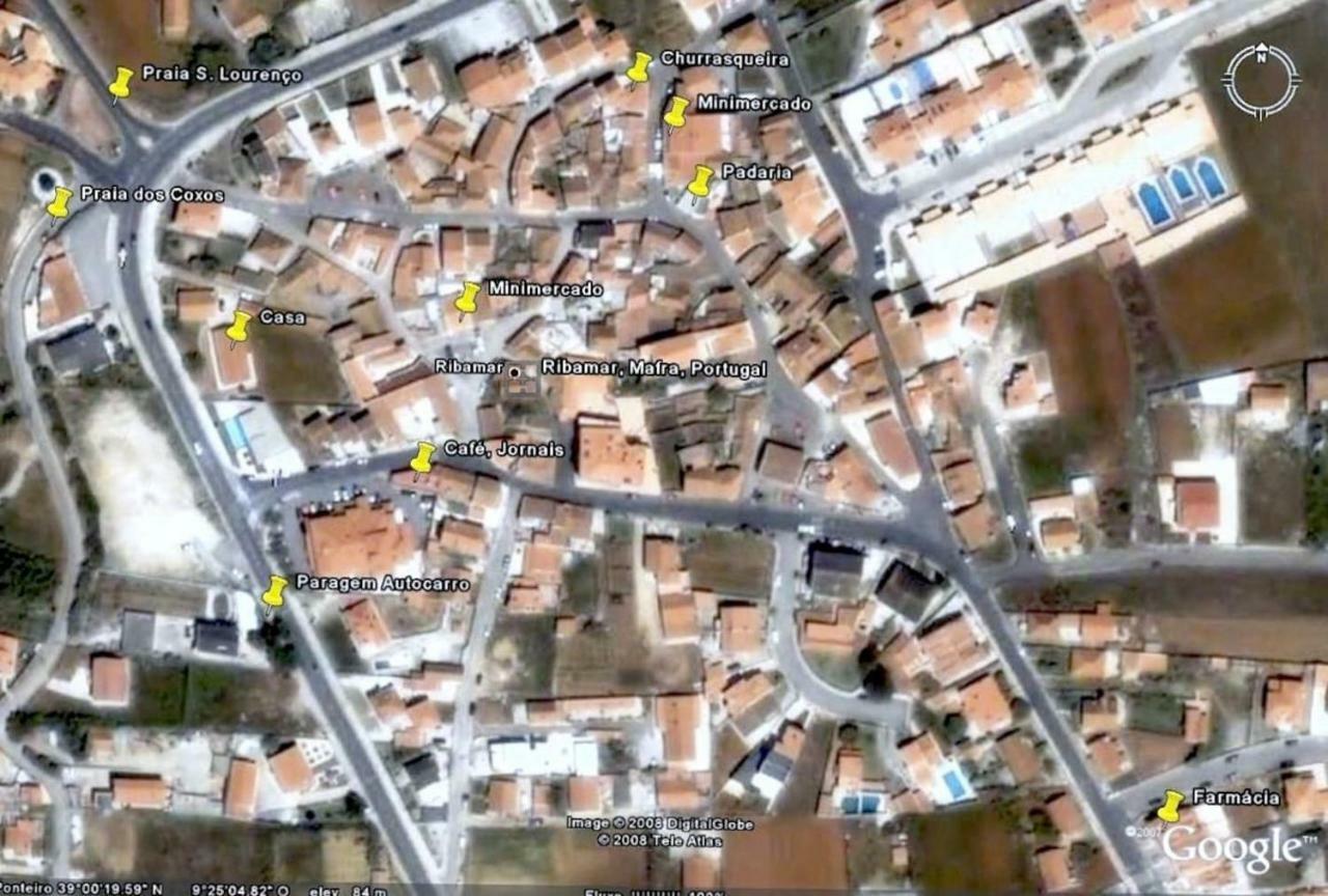 Villa Patrocinio Ribamar  Exteriör bild
